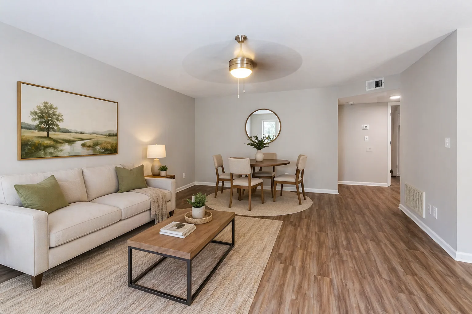 Radius West Apartments Living Room